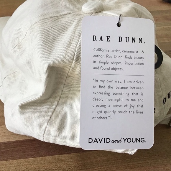Rae Dunn “Unity is Beauty” ball cap by David and Young. NWT - Picture 7 of 7